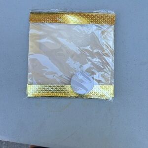 Gold square lanterns with votive 19 each individually wrapped #Z-4